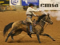 Frostman San Peppy, cowboy mounted shooting